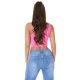 Crop top dama roz Mabel 3 - jojofashion.ro