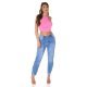 Crop top dama roz Mabel 4 - jojofashion.ro