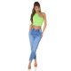 Crop top dama verde neon Mabel 4 - jojofashion.ro