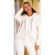 Pulover dama casual bej oversize cu gluga Lassiger Pulover dama casual bej oversize cu gluga Lassiger 2 - jojofashion.ro