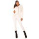 Pulover dama casual bej oversize cu gluga Lassiger Pulover dama casual bej oversize cu gluga Lassiger 4 - jojofashion.ro