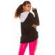 Pulover dama casual negru oversize cu gluga Lassiger Pulover dama casual negru oversize cu gluga Lassiger 3 - jojofashion.ro