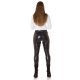 Pulover dama tricotat crop alb Soffice 5 - jojofashion.ro