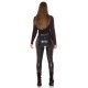 Pulover dama tricotat crop negru Soffice Pulover dama tricotat crop negru Soffice 5 - jojofashion.ro