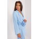 Sacou dama cu floare in talie, elegant, bleu, Eshal Sacou dama cu floare in talie, elegant, bleu, Eshal 3 - jojofashion.ro