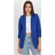 Sacou dama elegant, albastru regal, cu maneca trei sferturi, Darlen Sacou dama elegant, albastru regal, cu maneca trei sferturi, Darlen 2 - jojofashion.ro