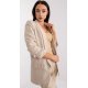 Sacou dama elegant, bej, cu maneca trei sferturi, Darlen Sacou dama elegant, bej, cu maneca trei sferturi, Darlen 3 - jojofashion.ro