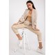 Sacou dama elegant, bej, cu maneca trei sferturi, Darlen Sacou dama elegant, bej, cu maneca trei sferturi, Darlen 4 - jojofashion.ro