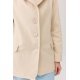 Sacou dama elegant, clasic, bej, cu nasturi, FreyaR Sacou dama elegant, clasic, bej, cu nasturi, FreyaR 6 - jojofashion.ro