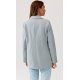 Sacou dama elegant, clasic, gri, cu nasturi, FreyaR Sacou dama elegant, clasic, gri, cu nasturi, FreyaR 4 - jojofashion.ro