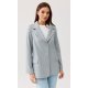 Sacou dama elegant, clasic, gri, cu nasturi, FreyaR Sacou dama elegant, clasic, gri, cu nasturi, FreyaR 5 - jojofashion.ro