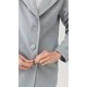 Sacou dama elegant, clasic, gri, cu nasturi, FreyaR Sacou dama elegant, clasic, gri, cu nasturi, FreyaR 6 - jojofashion.ro