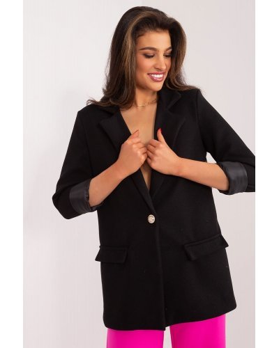 Sacou dama elegant, clasic, negru, Briseida Bluze dama, Sacou dama elegant, clasic, negru, Briseida - jojofashion.ro