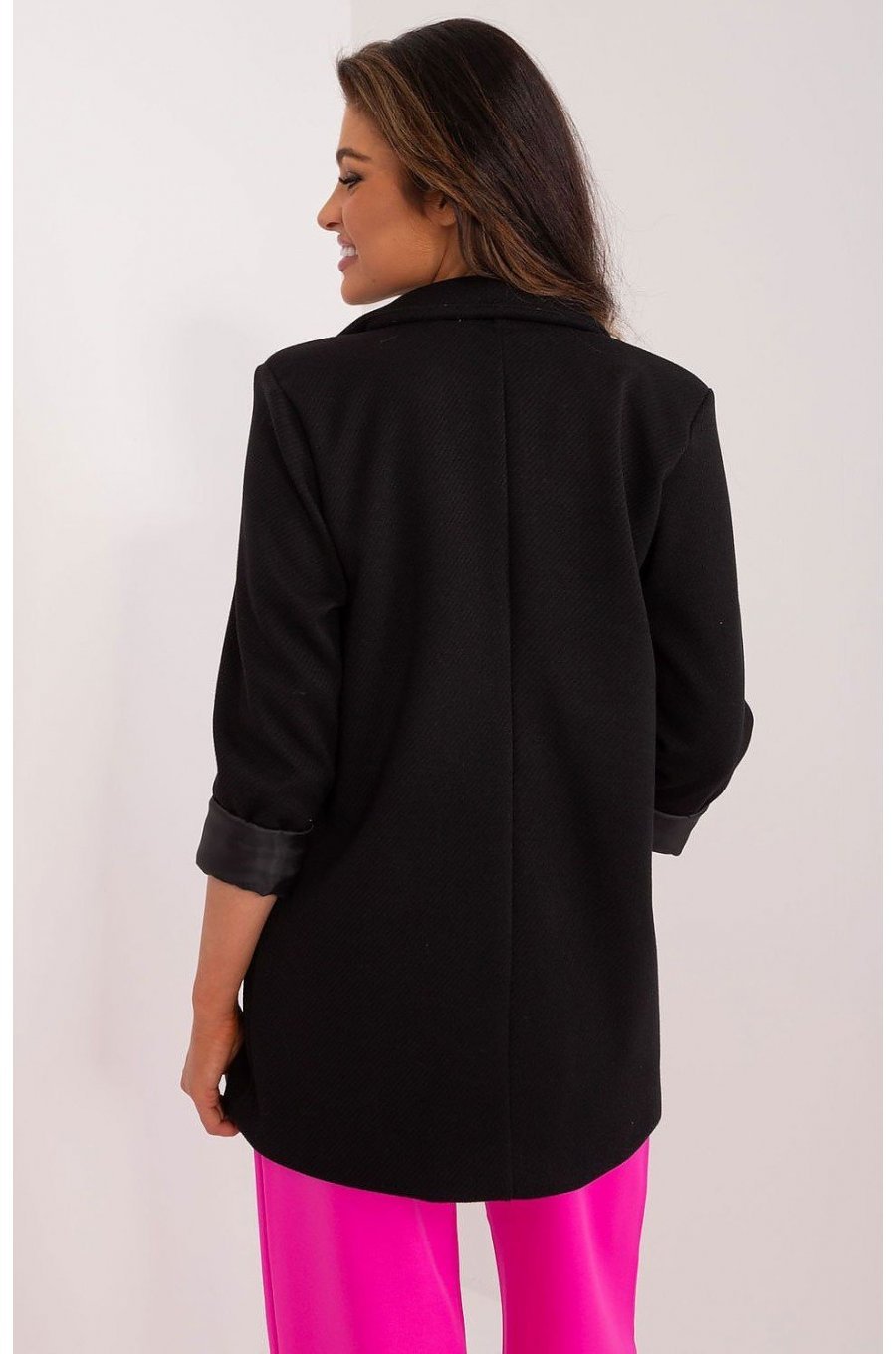 Sacou dama elegant, clasic, negru, Briseida Sacou dama elegant, clasic, negru, Briseida 3 - jojofashion.ro