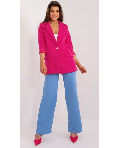 Sacou dama elegant, clasic, roz fucsia, Briseida Bluze dama, Sacou dama elegant, clasic, roz fucsia, Briseida - jojofashion.ro