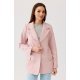 Sacou dama elegant, clasic, roz pudra, cu nasturi, FreyaR Sacou dama elegant, clasic, roz pudra, cu nasturi, FreyaR 5 - jojofashion.ro