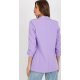 Sacou dama elegant, lila, cu maneca trei sferturi, Darlen Sacou dama elegant, lila, cu maneca trei sferturi, Darlen 4 - jojofashion.ro