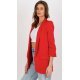 Sacou dama elegant, rosu, cu maneca trei sferturi, Darlen Sacou dama elegant, rosu, cu maneca trei sferturi, Darlen 3 - jojofashion.ro