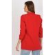 Sacou dama elegant, rosu, cu maneca trei sferturi, Darlen Sacou dama elegant, rosu, cu maneca trei sferturi, Darlen 4 - jojofashion.ro