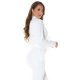 Sacou dama scurt alb Catlin Sacou dama scurt alb Catlin 3 - jojofashion.ro