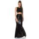 Crop top dama latex negru Zamora Crop top dama latex negru Zamora 4 - jojofashion.ro