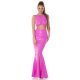 Crop top dama latex roz bombon Zamora Crop top dama latex roz bombon Zamora 4 - jojofashion.ro