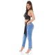 Crop top dama negru cu guler inalt Valerie 5 - jojofashion.ro