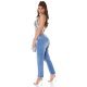 Crop top dama snake alb cu guler inalt Valerie 5 - jojofashion.ro