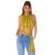 Crop top dama snake galben cu guler inalt Valerie Crop top dama snake galben cu guler inalt Valerie 2 - jojofashion.ro