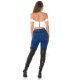 Crop top dama piele eco tip corset alb Mayla 5 - jojofashion.ro