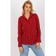 Camasa dama asimetrica, din bumbac, rosie, cu maneca lunga, Camella Camasa dama asimetrica, din bumbac, rosie, cu maneca lunga, Camella 2 - jojofashion.ro