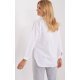 Camasa dama clasica, din bumbac, alba, cu maneca lunga, Crina 3 - jojofashion.ro