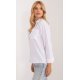 Camasa dama, din bumbac, alba, cu maneca lunga, Hassine Camasa dama, din bumbac, alba, cu maneca lunga, Hassine 3 - jojofashion.ro