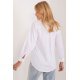 Camasa dama, din bumbac, alba, cu maneca lunga, Hassine Camasa dama, din bumbac, alba, cu maneca lunga, Hassine 4 - jojofashion.ro