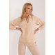 Camasa dama, din bumbac, bej, cu maneca lunga, Hassine Camasa dama, din bumbac, bej, cu maneca lunga, Hassine 2 - jojofashion.ro
