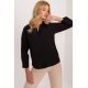 Camasa dama, din bumbac, neagra, cu maneca lunga, Hassine Camasa dama, din bumbac, neagra, cu maneca lunga, Hassine 4 - jojofashion.ro