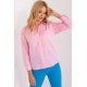 Camasa dama, din bumbac, roz, cu maneca lunga, Hassine Camasa dama, din bumbac, roz, cu maneca lunga, Hassine 2 - jojofashion.ro