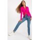 Camasa dama, din bumbac, roz fucsia, cu maneca lunga, Lumidee 4 - jojofashion.ro