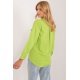 Camasa dama, din bumbac, verde lime, cu maneca lunga, Hassine Camasa dama, din bumbac, verde lime, cu maneca lunga, Hassine 4 - jojofashion.ro