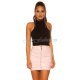 Fusta mulata latex scurta roz Koucla Ruby Fusta mulata latex scurta roz Koucla Ruby 3 - jojofashion.ro