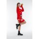 Rochie de Craciun tricotata, rosie, Sweet Rochie de Craciun tricotata, rosie, Sweet 3 - jojofashion.ro