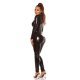 Salopeta neagra din latex Lexi Salopeta neagra din latex Lexi 7 - jojofashion.ro