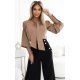Bluza dama eleganta bej cu maneca lunga lejera Anouk Bluza dama eleganta bej cu maneca lunga lejera Anouk 2 - jojofashion.ro