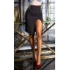 Fusta eleganta midi neagra crapata pe picior Miray Fusta eleganta midi neagra crapata pe picior Miray 2 - jojofashion.ro