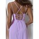 Rochie de ocazie lunga, lila, cu bust tip corset, ValeriaW 4 - jojofashion.ro