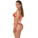 Costum de baie doua piese orange brazilian Korinne 3 - jojofashion.ro