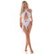Costum de baie monokini, alb, Nallely 4 - jojofashion.ro