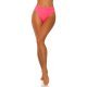 Slip dama brazilian cu talia inalta, corai neon, HannaK Slip dama brazilian cu talia inalta, corai neon, HannaK 5 - jojofashion.ro