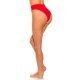 Slip dama brazilian cu talia inalta, rosu, HannaK Slip dama brazilian cu talia inalta, rosu, HannaK 4 - jojofashion.ro
