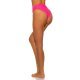 Slip dama brazilian cu talia inalta, roz neon, HannaK Slip dama brazilian cu talia inalta, roz neon, HannaK 4 - jojofashion.ro